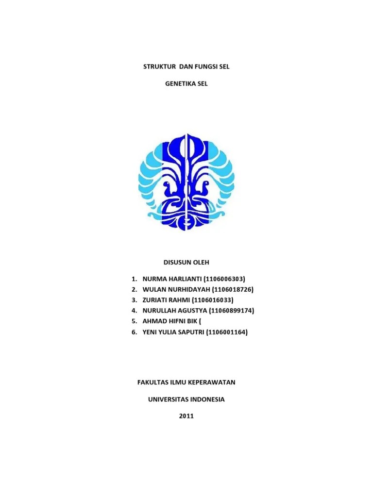 Esai Tentang Struktur Dan Fungsi Sel