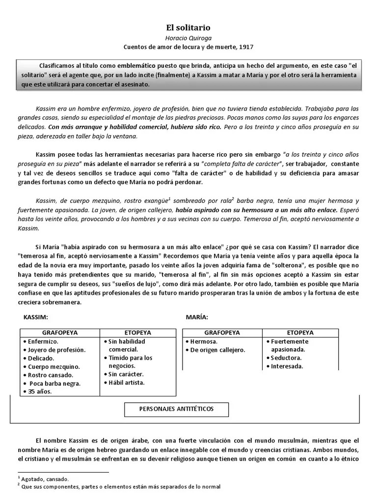 Analisis Intro El Solitario