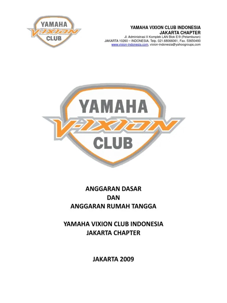 Contoh Proposal Anniversary Club Motor Doc Berbagi