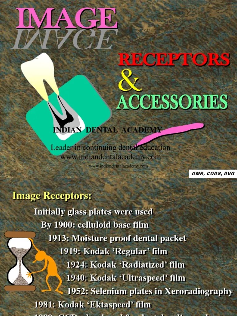 Image Receptors & Accessories / orthodontic courses by Indian dental
