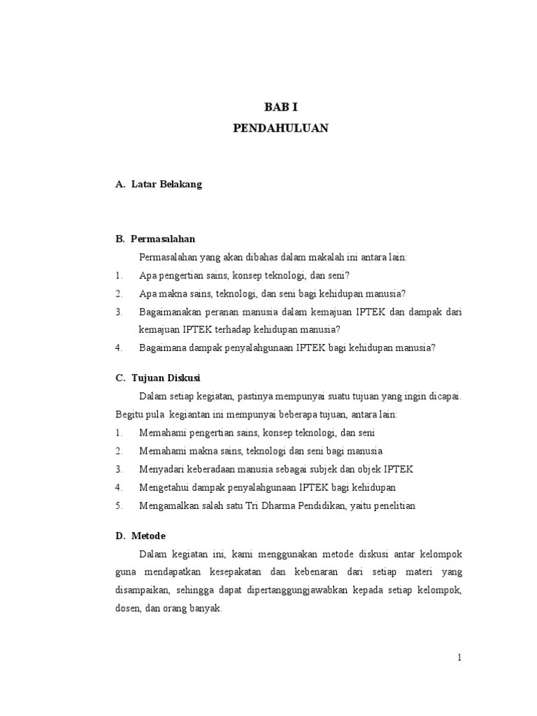 Makalah Iptek Dan Seni | PDF | Robot | Robotika