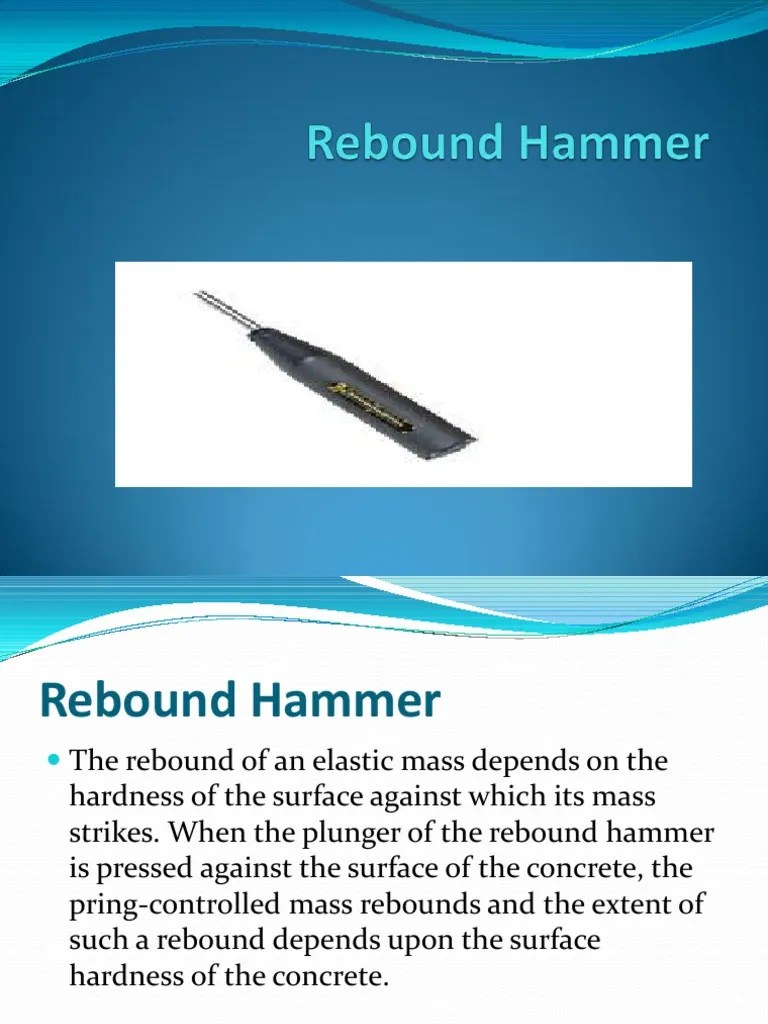 Rebound Hammer