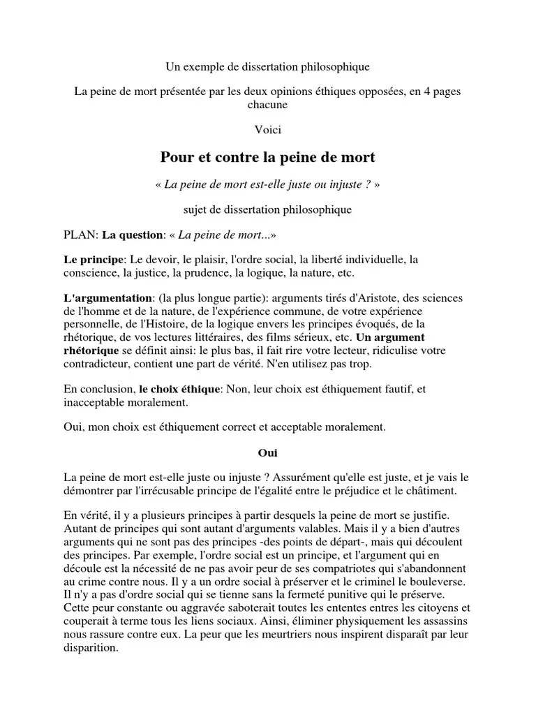 La Peine de Mort