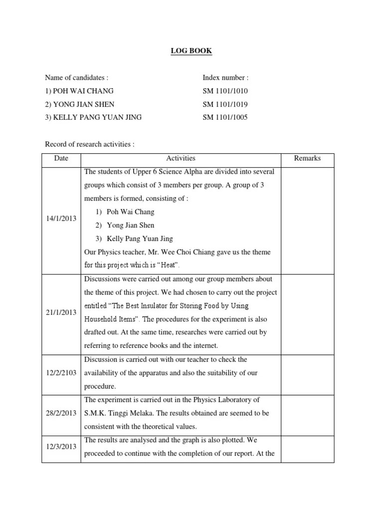 Physics Logbook v2.0
