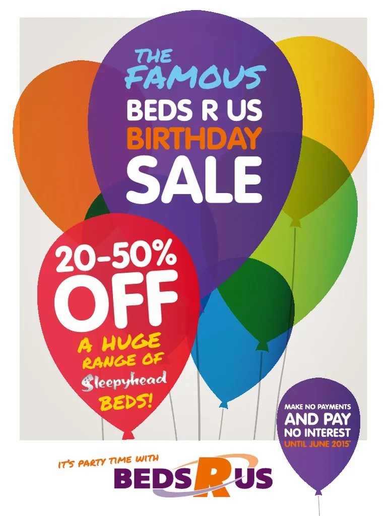 Beds R Us June Catalogue Mattress Interest