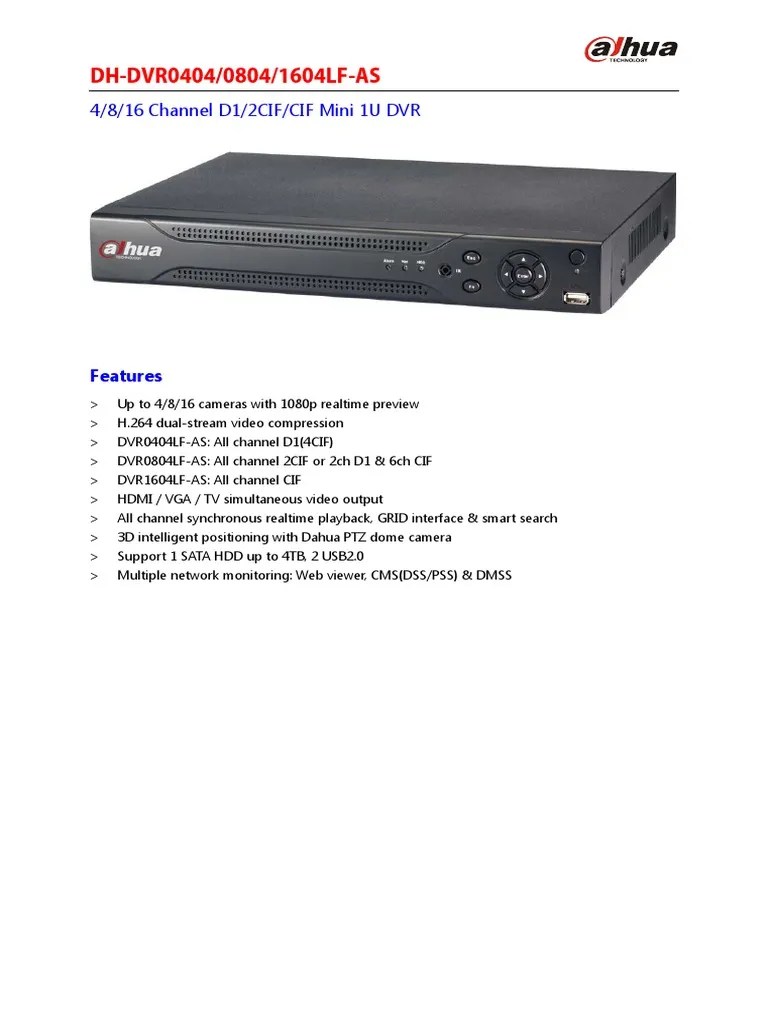 DVR Dahua