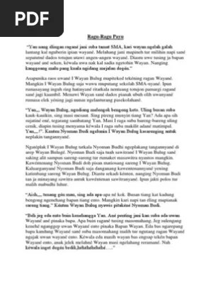 Maybe you would like to learn more about one of these? Cerpen Bahasa Bali