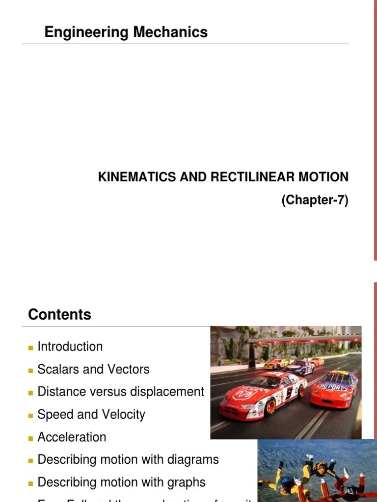 Understanding Rectilinear Motion through Diagrams, Graphs, and
