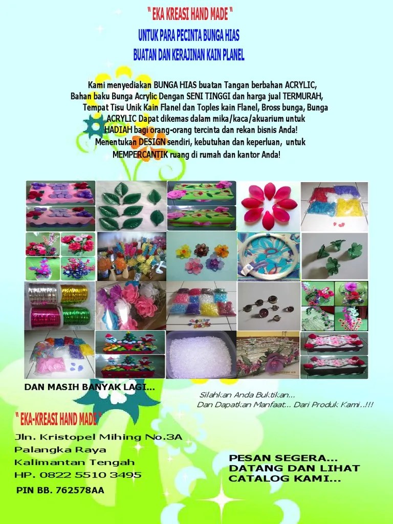 Contoh Brosur Tanaman Hias – Pigura