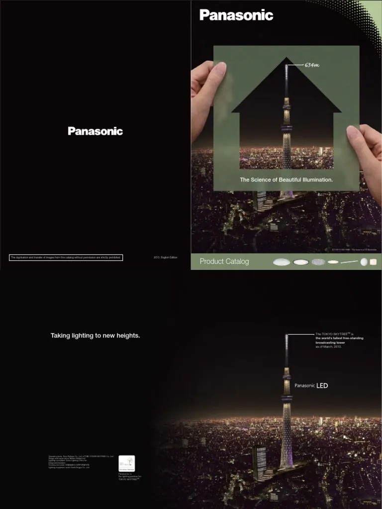Panasonic Led Lighting Product Catalogue Compact Fluorescent Lamp