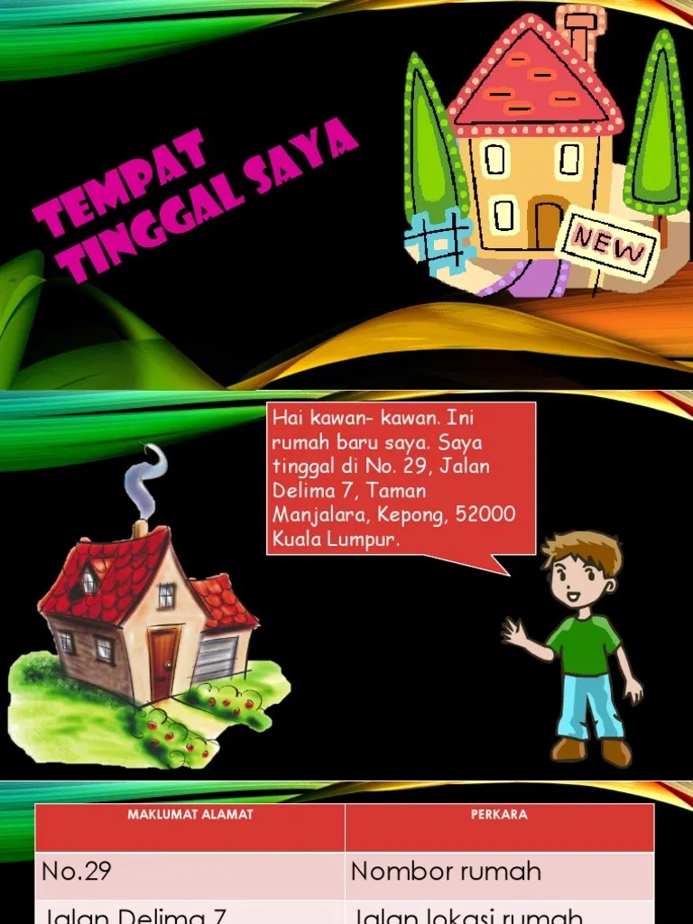 Tempat Tinggal Saya | PDF