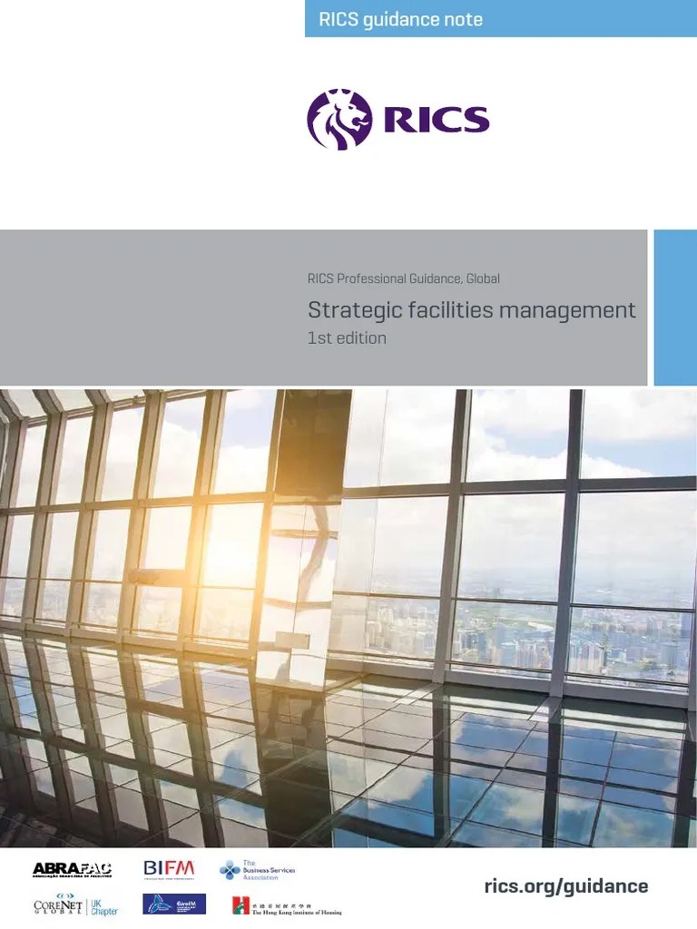 RICS Strategic FM Guidance Note Strategic Management Chief
