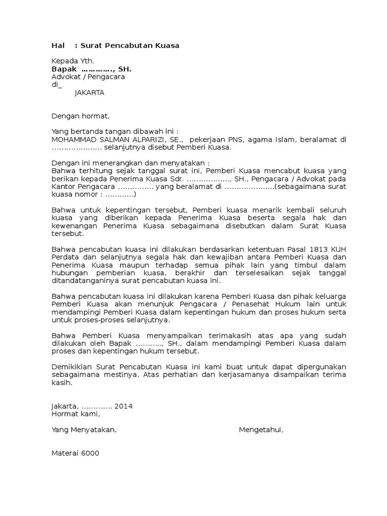 Surat Kuasa