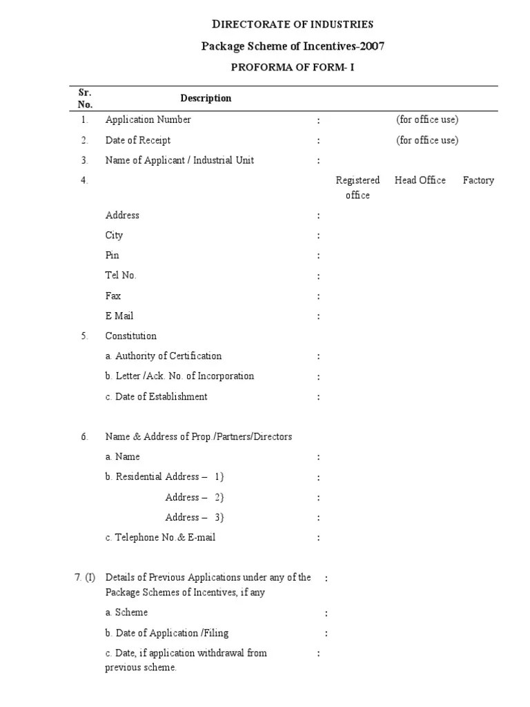 Application Form I Psi 2007 Non Mega PDF Real Estate Appraisal Economies