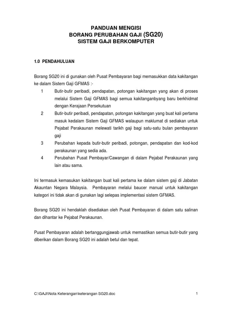 Contoh Surat Keterangan Pembayaran Gaji Secara Tunai Kumpulan Surat