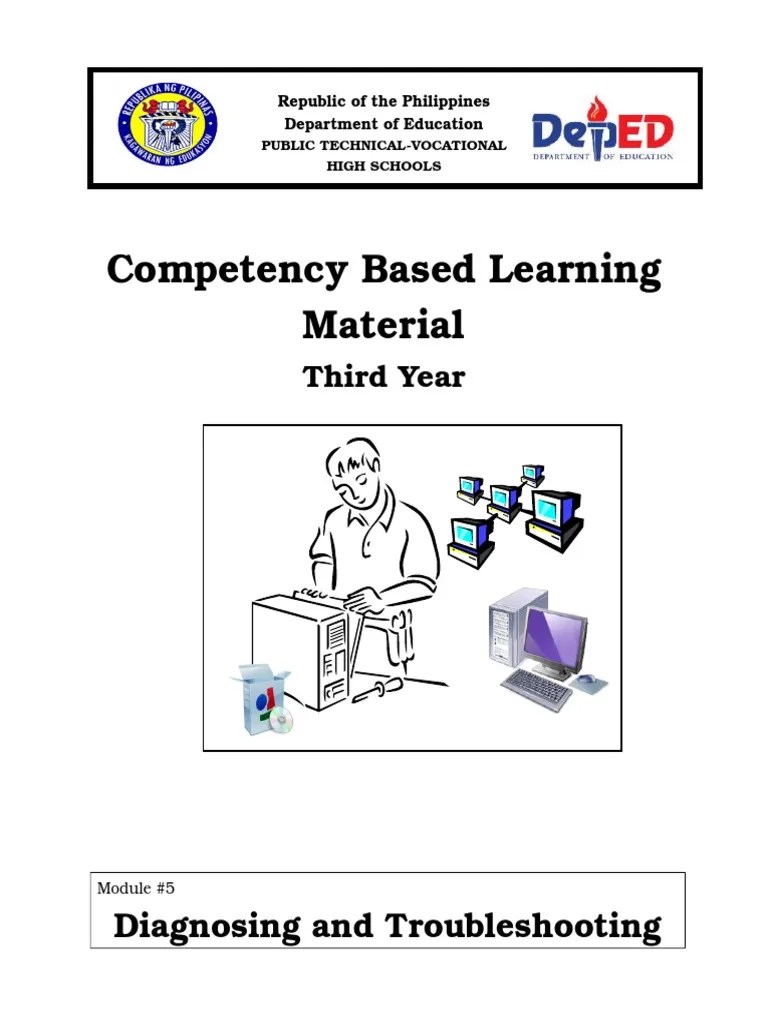 Hardware Servicing NCII tesda Bios Troubleshooting