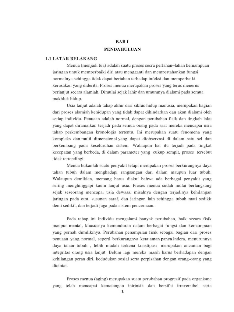 Askep Gerontik Inkontinensia Urin