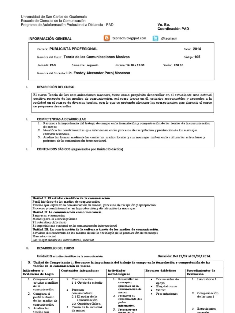 Programación TCM PDF Comunicación Medios de comunicación)
