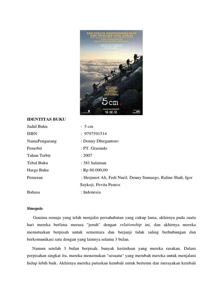 Resensi Novel 5CM | PDF