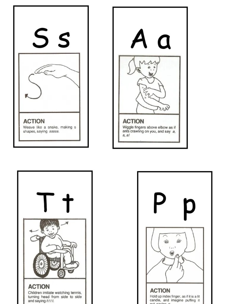 Jolly Phonics Letter, Sound, Action PDF Learning Methods