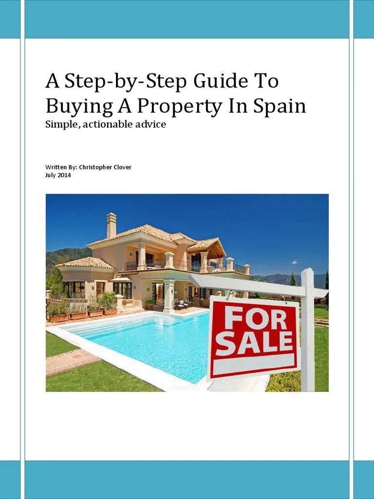 A StepByStep Guide to Buying a Property in Spain Value Added Tax