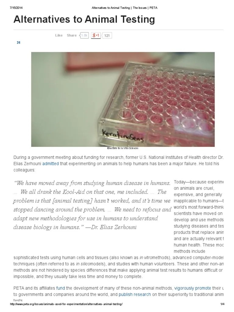 Alternatives to Animal Testing _ the Issues _ PETA Animal Testing