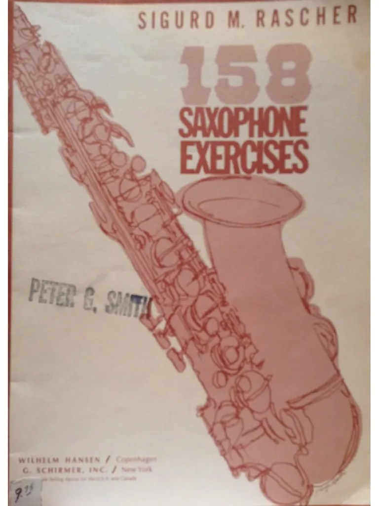 158 Sigurd Rascher Saxophone Exercises