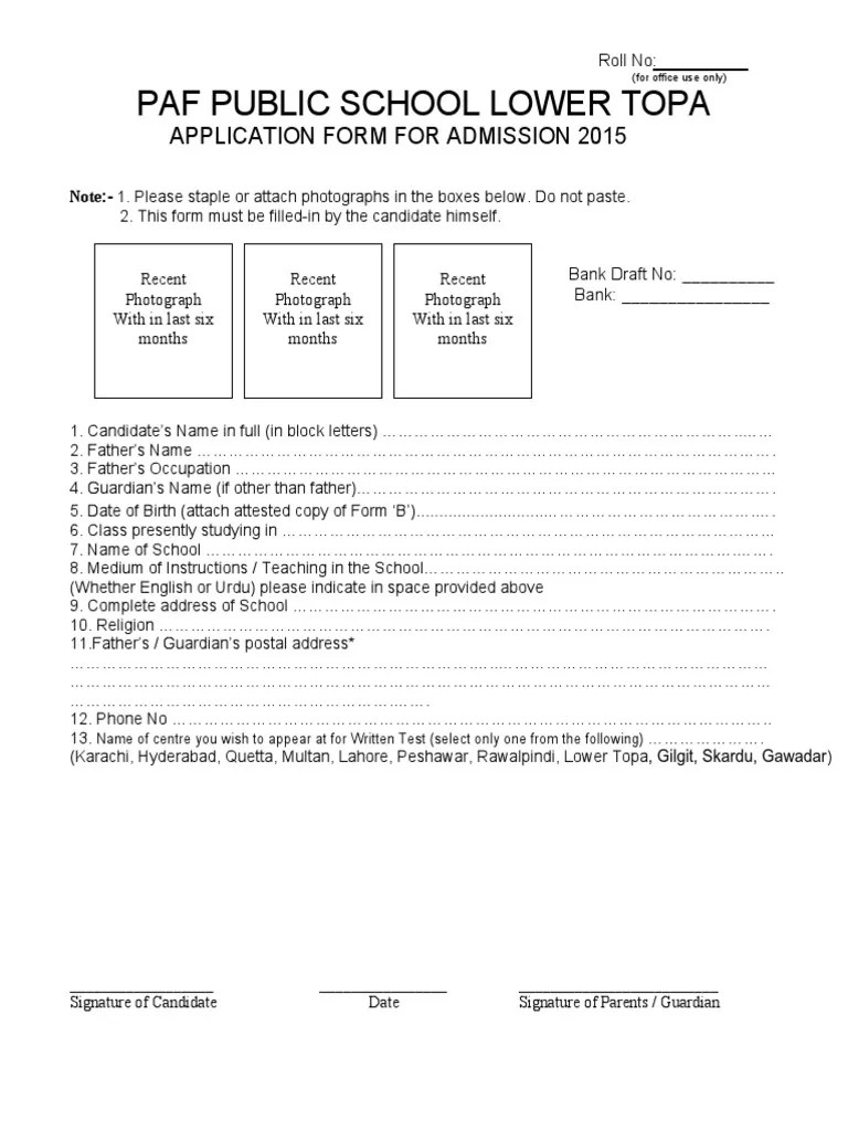 Intelligence Test For Paf Pdf for Info