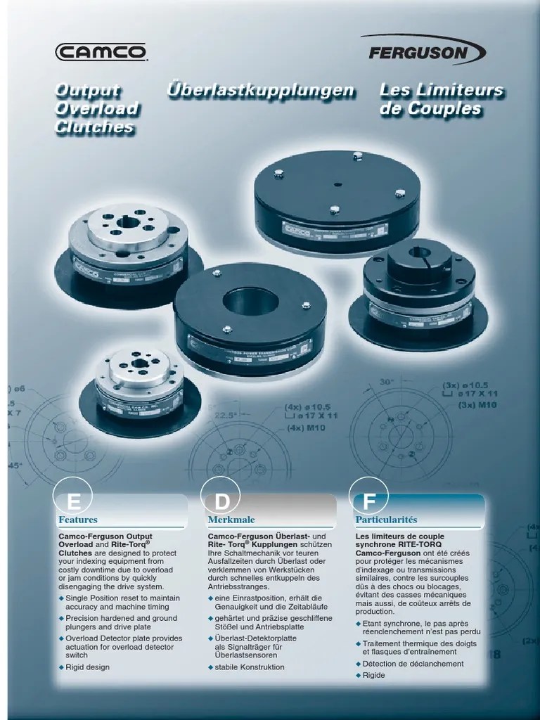 8h Overload Clutches Clutch Classical Mechanics