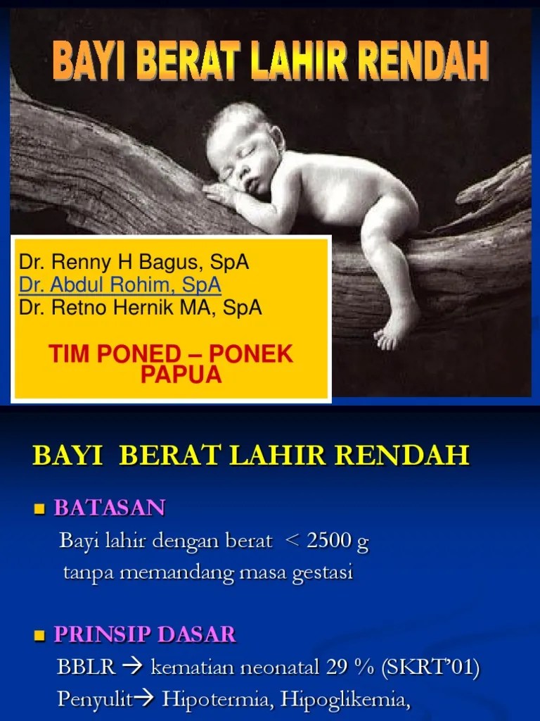 BAYI BERAT LAHIR RENDAH.ppt