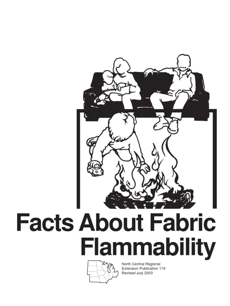 Facts About Fabric Flammability PDF Textiles Rayon
