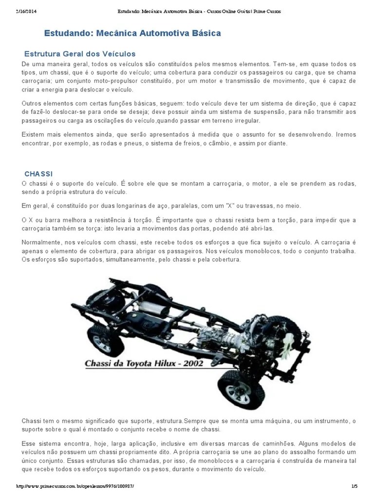 Estudando_ Mecânica Automotiva Básica Cursos Online Grátis _ Prime