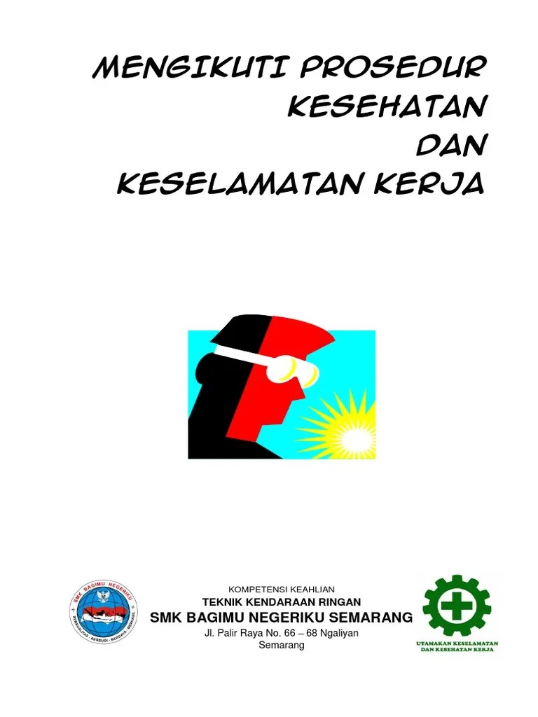 Module Menerapkan Prosedur K3 Tempat Kerja Siswa