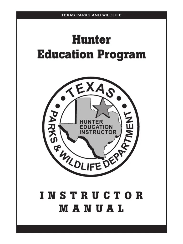 Texas Hunting Guide PDF Hunting Professional Certification