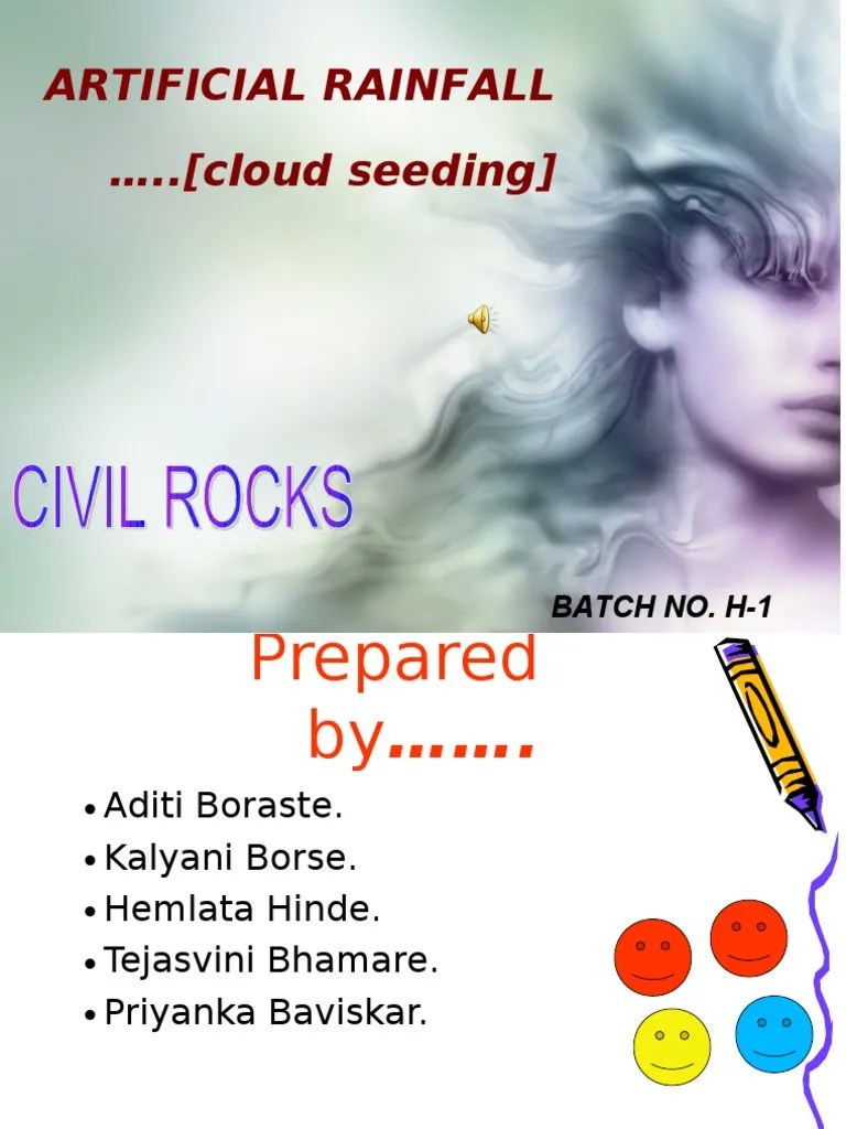 Artificial Rainfall Rain Precipitation