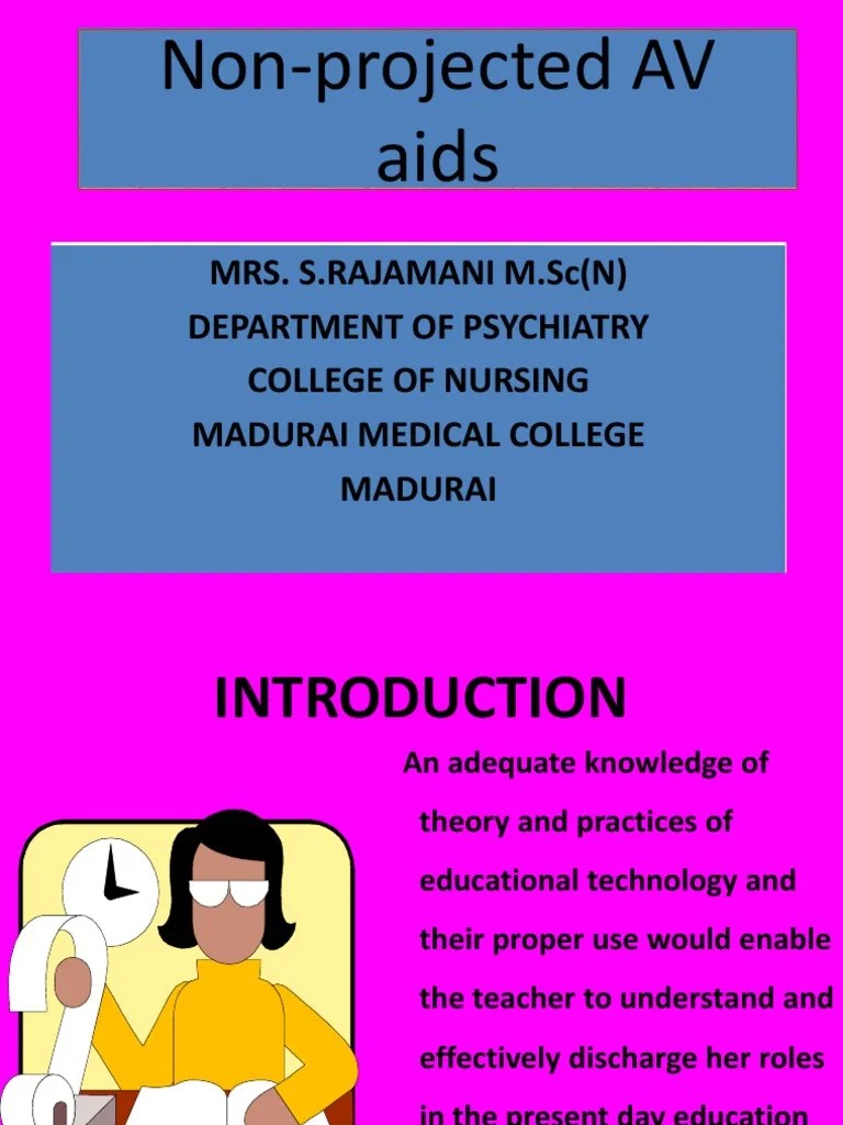 NonProjected AV Aids PDF Puppets Chart