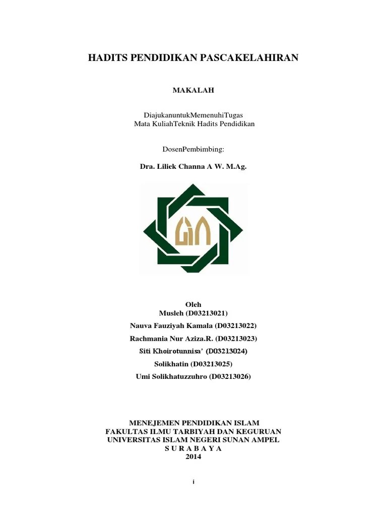 Cover Uinsa Surabaya | Pdf