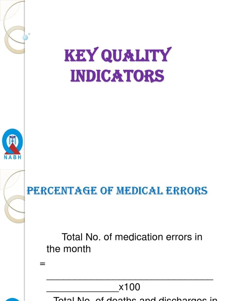 Key Quality Indicator Surgery Patient