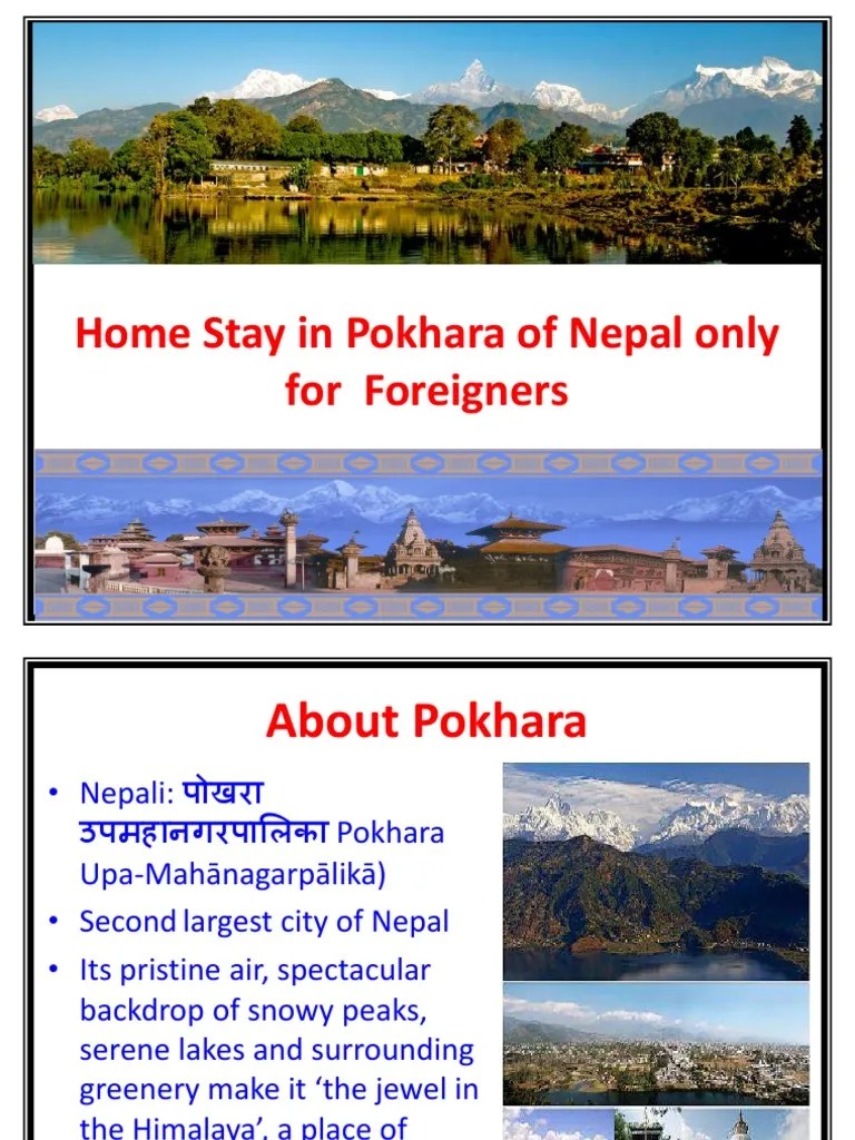 Choosing Nepali Style Rent Home Than Hotel in Pokhara of Nepal Only for