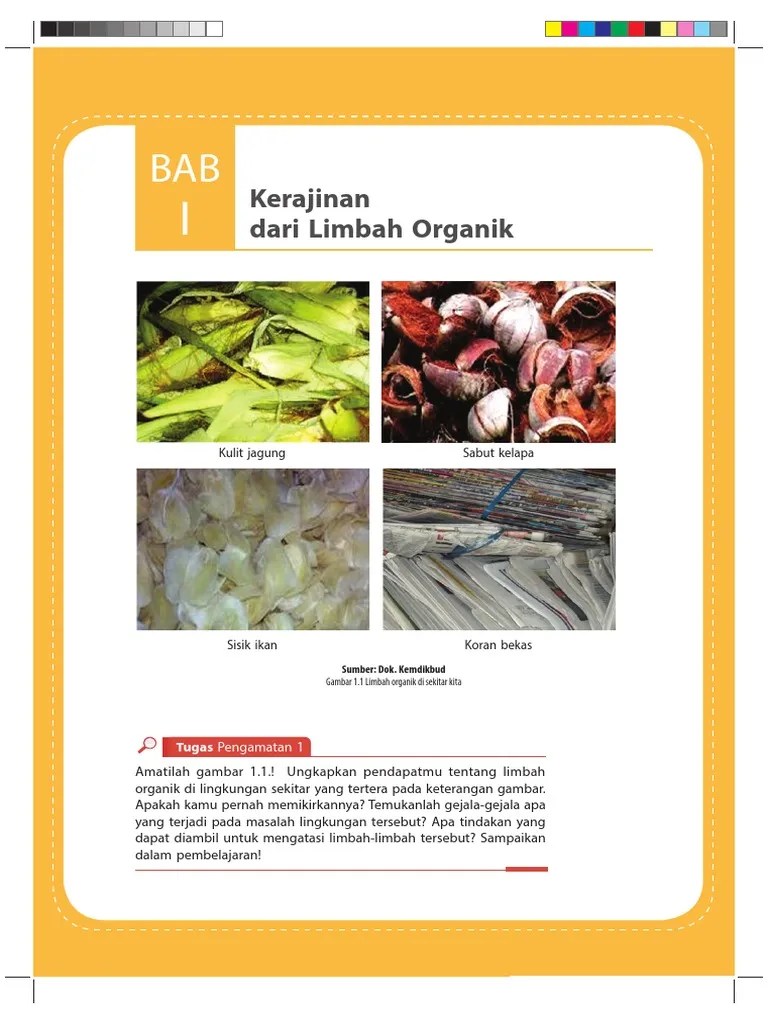 Bab I. Prakarya Kelas 8 Semester 1. Database | PDF