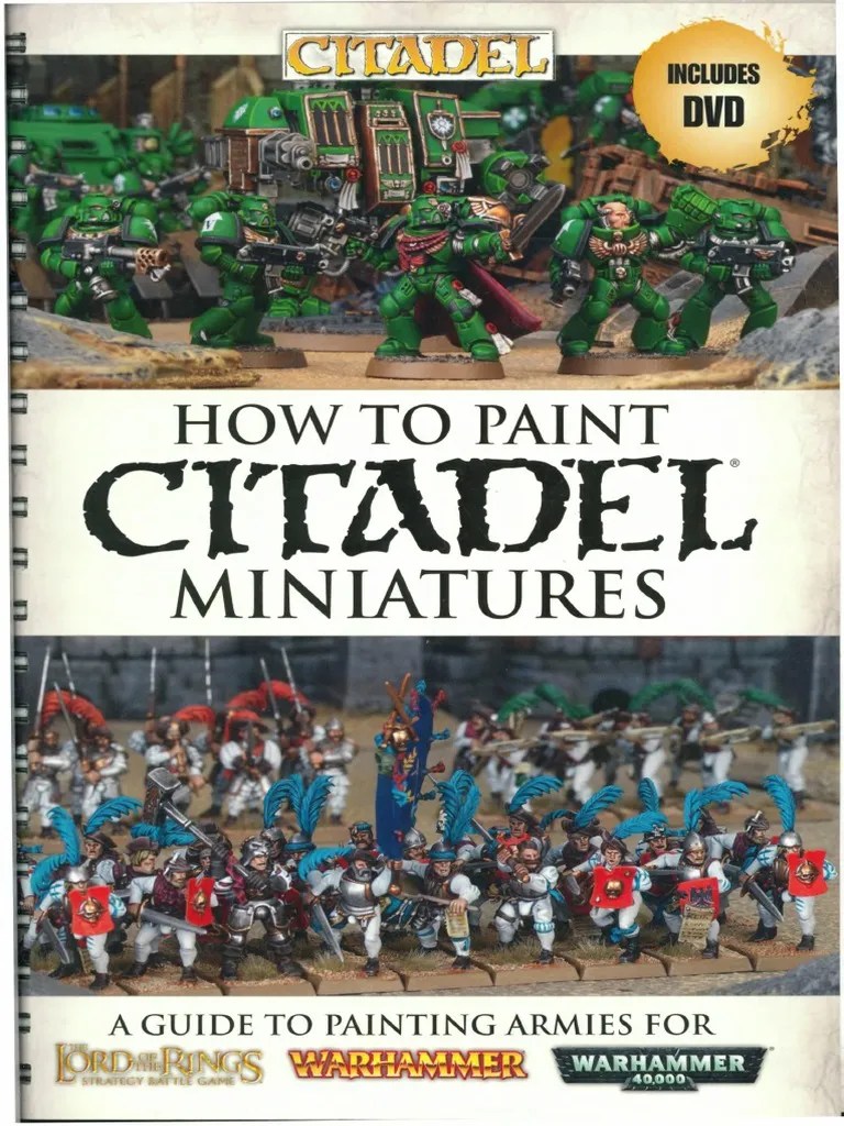 How To Paint Citadel Miniatures PDF