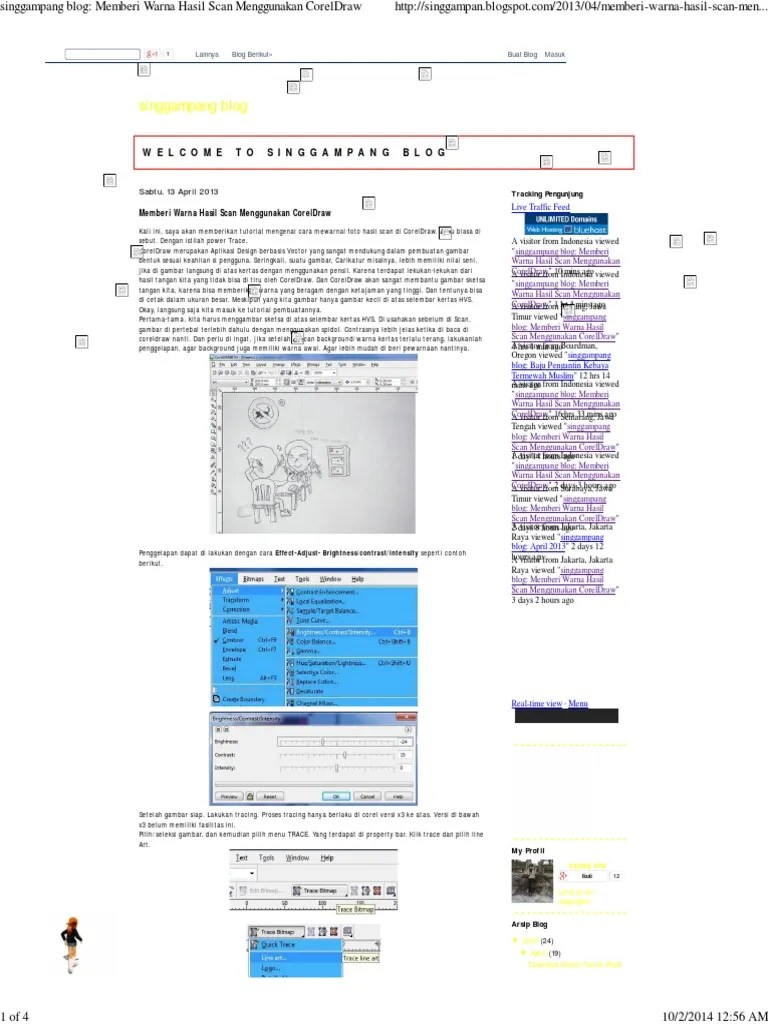 Cara Edit Teks Hasil Scan Di Coreldraw Berbagai Teks Penting