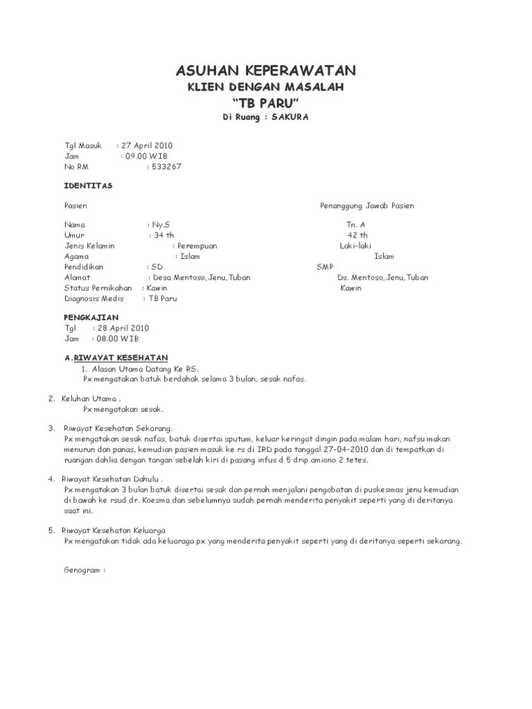 ASUHAN KEPERAWATAN tb paru.docx