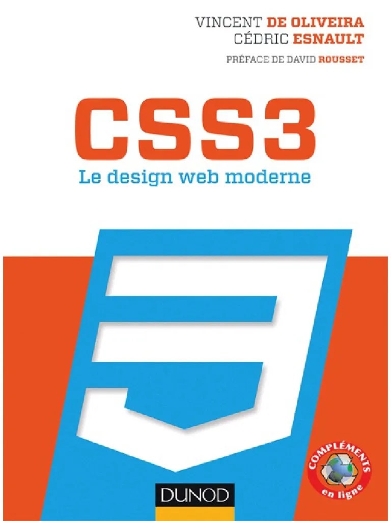 css3 le design web moderne.pdf Feuilles de style en cascade Html