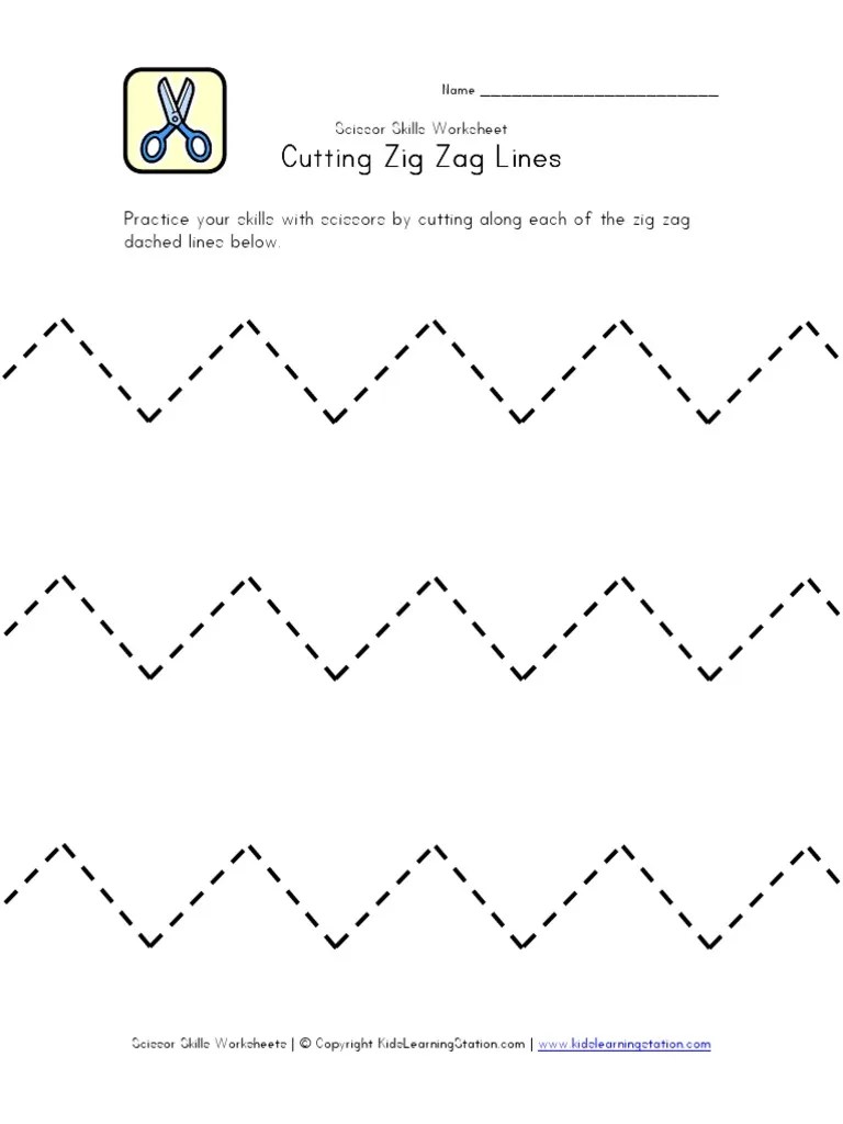 Cutting Zigzag PDF