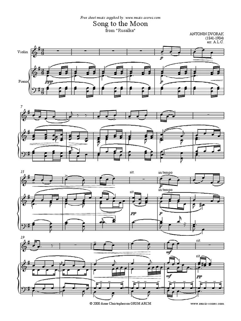 05Rusalka Lied An Den Mond Violin and Piano.pdf