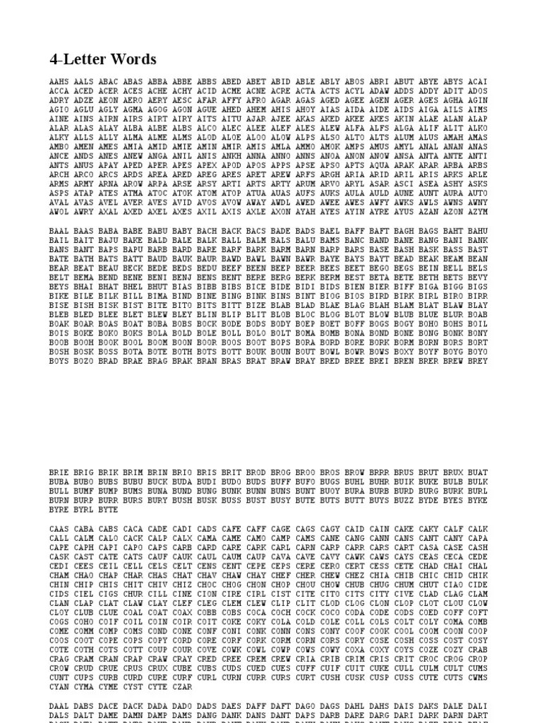 Collins Dictionary Cheat Sheet For Scrabble PDF, 51 OFF