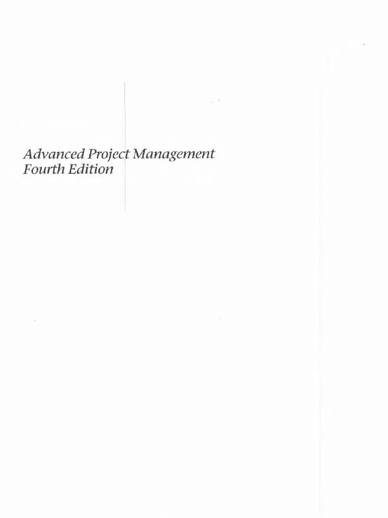 Advanced Project Management A Structured Approach.pdf