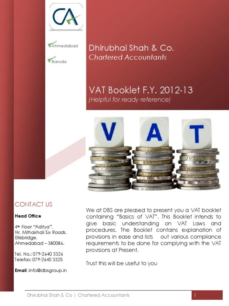 VAT Booklet F.Y.201213 Value Added Tax Invoice