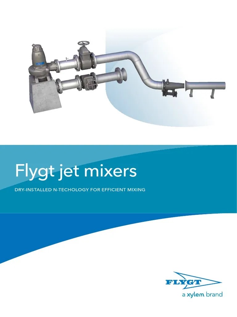 Flygt Jet Mixer Pump Jet Engine